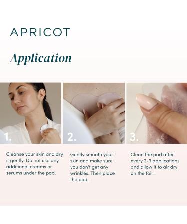 APRICOT Silicone Chest Wrinkle Pad with Hyaluronic Acid I 30x Reusable I Silicone Pad to Tighten Skin on D collet Area I Anti-Wrinkle Patch "libert d collet " Made in Germany Hyaluronic Acid 1 Count (Pack of 1) - Buy Online on GoSupps.com