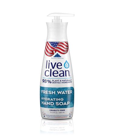 Live Clean Fresh Water Moisturizing Liquid Hand Soap 11.3oz Chamomile 11.3 Fl Oz (Pack of 1)