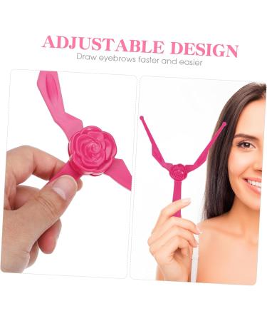Angoily 3 Pcs Eyebrow Template Eyebrow Ruler Eyebrow Makeup Stencil Template Ruler Portable Protractor - Buy Online on GoSupps.com