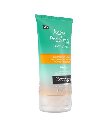 Neutrogena Acne Proofing Daily Facial Scrub - Salicylic Acid Treatment - Exfoliating Face Wash - 4.2 oz - Buy Online on GoSupps.com