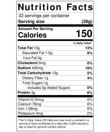 Honey Mustard & Onion Sesame Sticks 2 Lbs - Made in USA | Delicious & Fresh Snack - Buy Online on GoSupps.com
