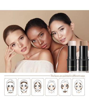 Long-Lasting Waterproof Contour Stick Highlighter Makeup Wand for Face & Body - Daily Wear, 29g (Pack of 1) - Buy Online on GoSupps.com