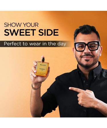 B.ella V.ita Luxury Honey Oud Unisex Eau De Parfum with Bergamot Patchouli Vanilla|Premium Long Lasting Sweet & Spicy Fragrance for Men & Women 100ML - Buy Online on GoSupps.com