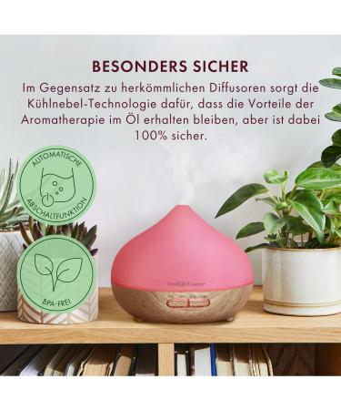Buy The Body Source 300ml Ultrasound Aroma Diffuser - LED Humidifier & Electric Fragrance Lamp for Essential Oils - Aromatherapy for Home Office & Spa - Buy Online on GoSupps.com
