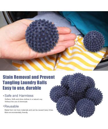 Softening Ball Laundry Ball antitangle PVC Material That Prevents Drying Reusable for Washing Machine Pack of 8 Type A - Buy Online on GoSupps.com