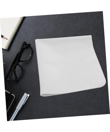 3pcs Large Microfiber Eyeglass Cleaning Cloth - Premium Glasses Cleaner Cloths 30x30cm - Ideal for Glass Lenses - Grey - Buy Online on GoSupps.com