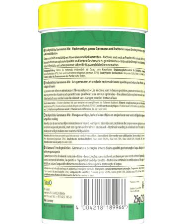 Tetra ReptoDelica Gammarus Mix Turtle Food - Natural Freshwater Shrimp & Anchovy 250 ml Can - Ideal for Healthy Turtle Diet - Buy Online on GoSupps.com