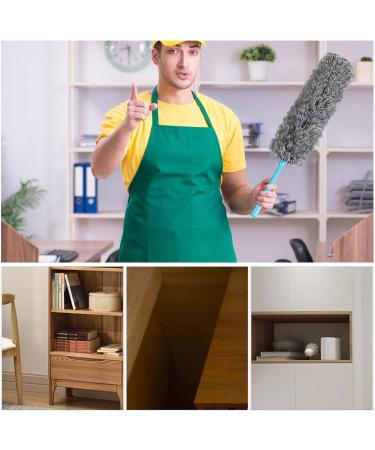 Shakven Household Cleaning Duster - Detachable Household Supplies Tools | Hand Washable Comfortable Grip Hangable for Furniture Ceiling Fan Car Window Home - Buy Online on GoSupps.com