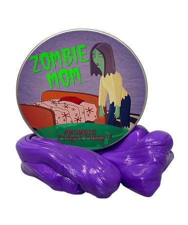 Zombie Mom Stress Relief Putty - Funny Therapy Dough for Mothers - Zombie Lover Gifts - Fidget Puddy for Friends - Mombie
