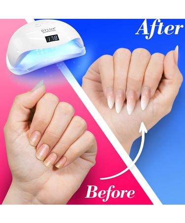 OVLUX 178W Professional UV LED Nail Lamp for Gel Polish - Nail Dryer with 42 LEDs and 4 Timer Settings - Buy Online on GoSupps.com