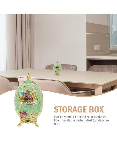 Heallily Automatic Toothpick Holder - Compact Metal Toothpick Case for Easy Access - Durable Toothpick Container for Travel & Home - Buy Online on GoSupps.com