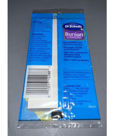 Buy Dr. Scholl's Bunion Cushions - 6-Count Packages (Pack of 8) for Ultimate Relief | International Shipping Available - Buy Online on GoSupps.com
