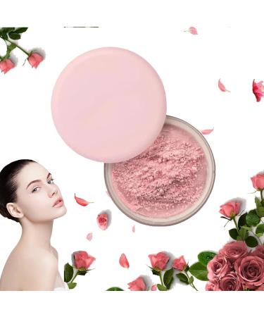 Beauty Pink Setting Powder Beauty Blurring Setting Powder Blurring Setting Powder Waterproof Setting Powder Pink Blurring Powder for All Skin Tones(1#)