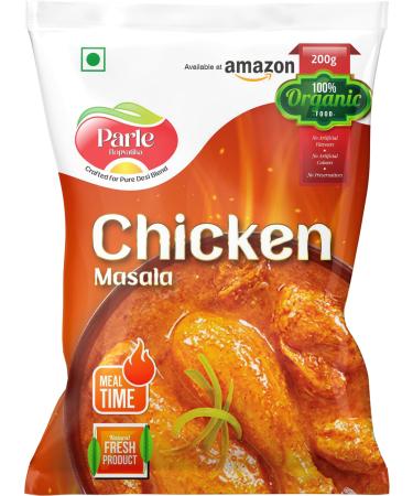 Parle Ropvatika Chicken Masala 100g Self Standing Zip Lock Pouch with Natural Spices with No Added Flavours and Colours