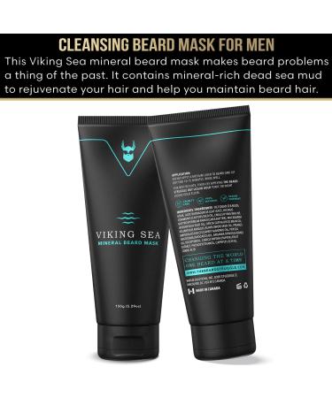 Viking Sea Mineral Beard Conditioner - 5.29 oz | Promote Beard Health & Cleansing Mask for Men - The Beard Struggle - Buy Online on GoSupps.com