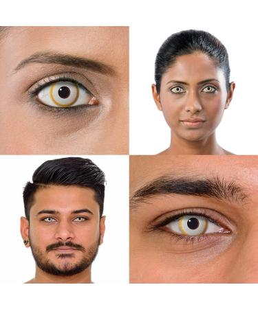 Buy Chromaview Avatar Yellow Colored Contact Lenses - 30 Day Prescription-Free Shipping Worldwide - Buy Online on GoSupps.com