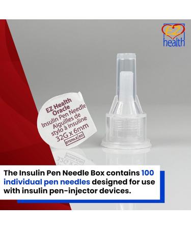 Oracle Insulin Pen Needles 32G 6mm - Buy Online on GoSupps.com