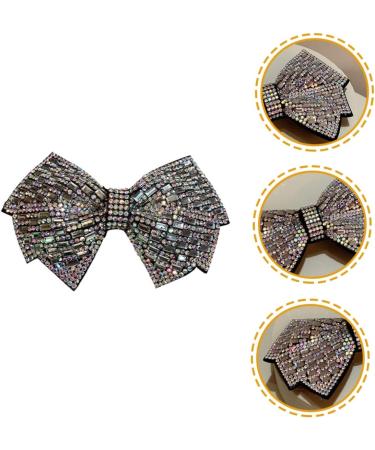 FRCOLOR Rhinestone Butterfly Hair Clip Womens Hair Clips Bowknot Hair Clips Bowknot Hairpins Hair Gems for Women Rhinestone Hair Bows Girl Bows Headgear Women's Rhinestones Temperament - Buy Online on GoSupps.com