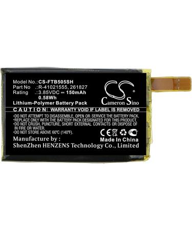 Buy Replacement Battery for FIT Versa FB504 FB505 R-41021555 261827 (150mAh) - International Shipping Available - Buy Online on GoSupps.com