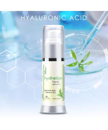 Deluvia Vitamin C Serum | Hydrating Hyaluronic Acid & Moisturizing Vitamin E for Sensitive Skin - Buy Online on GoSupps.com