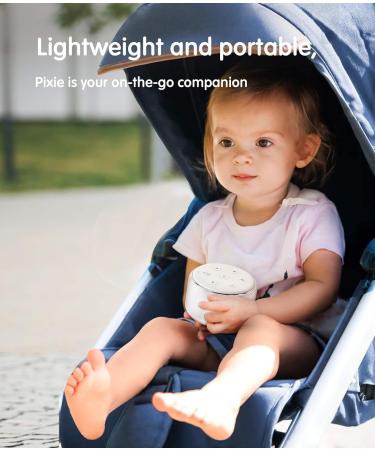 Famisym White Noise Machine - 34 Soothing Sounds for Baby, Adults, Kids - Portable Rechargeable with Night Light - Baby Soother Registry Gift - Buy Online on GoSupps.com