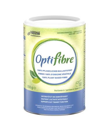 Optifibre Powder Neutral Flavour 250g Tin - Soluble Dietary Fibre Powder (Gluten Free Fibre Effective and Natural Solution to Help Support Gut Transit)