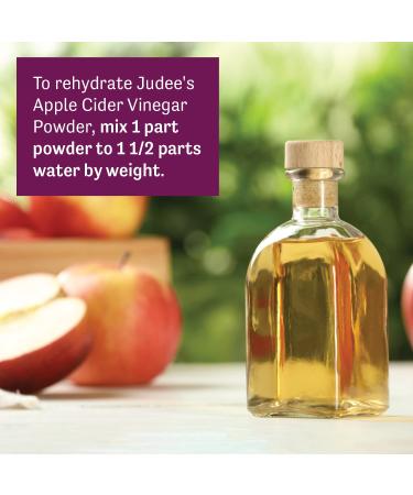 Judee's Apple Cider Vinegar Powder 12 oz - Gluten-Free, Nut-Free, Keto-Friendly - Perfect for Baking, Cooking, Marinades, Glazes, and Dry Rubs - 12 Ounce (Pack of 1) - Buy Online on GoSupps.com