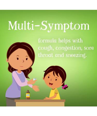 Hyland's Nighttime Cold Medicine for Kids 2+, Mucus & Cough Relief, 4 oz Liquid - Buy Online on GoSupps.com