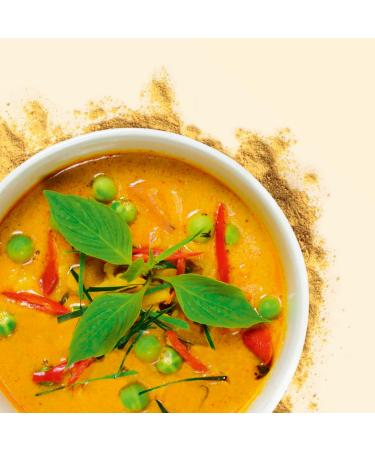  VEPROSA VEPROSA Organic Yellow Curry Powder Sauce 250g Pack | Vegan Protein Sauces with Over 30% Protein Perfect Addition to Many Savory Dishes | 100% Natural Ingredients Gluten Free - Buy Online on GoSupps.com