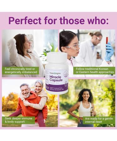 Insan Bamboo Salt Nandamban : Miracle Capsules Starter Pack Daily Multivitamin & Mineral Supplement with Nandamban for Energy Immune Support Balance & Natural Detox 30 Capsules - Buy Online on GoSupps.com