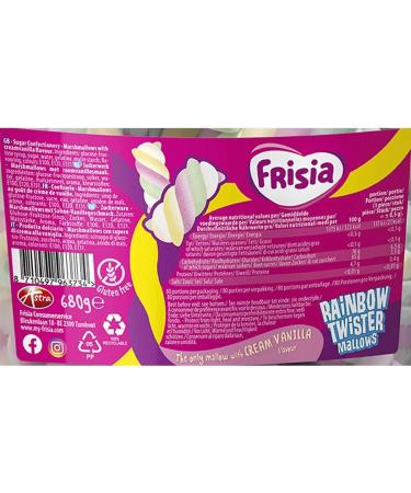 Frisia Marshmallow Rainbow Twister 680g Creamy Vanilla Flavour Tub Full - Buy Online on GoSupps.com