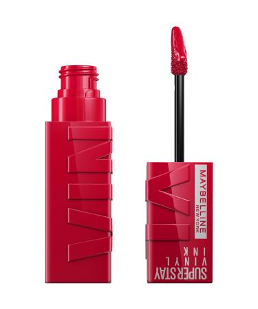 Maybelline New York Super Stay Vinyl Ink Liquid Lipstick No. 50 Wicked - 16 Hours Hold Shiny Finish | 4.2 ml  - Buy Online on GoSupps.com