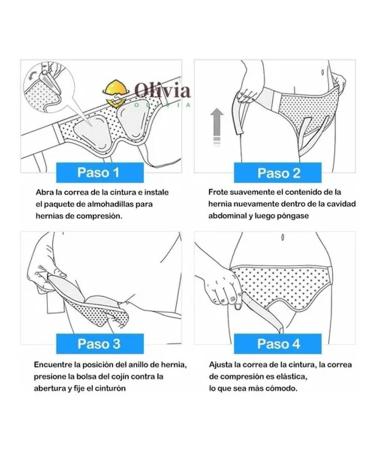 ZJchao Hernia Belt for Men & Women | Adjustable Compression Support Post-Surgery | Best Hernia Support Belt for Pain Relief (M - Buy Online on GoSupps.com