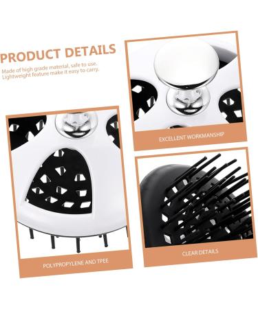 Magiclulu 3-in-1 Shampoo Comb & Scalp Peeling Brush - Portable Massage Brush for Hair Washing & Scalp Care | International Shipping Available - Buy Online on GoSupps.com