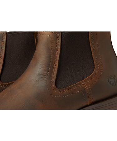 ARIAT Men's Booker Ultra Round Toe Western Boot 10.5 Distressed Brown - Premium Quality Cowboy Boots - Buy Online on GoSupps.com