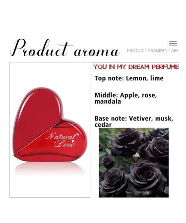 VEFSU Heart Shaped Women's Perfume Long Lasting Eau De Toilette Spray 50ML Travel Portable (Red One Size) 1 Fl Oz (Pack of 1) Red - Buy Online on GoSupps.com