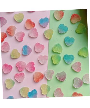 WOONEKY Fake Candies Bulk 50pcs Simulation Gummies Models Small Candies Model Fake Candies Desktop Candies Model Candy Hairpin 1 - Buy Online on GoSupps.com