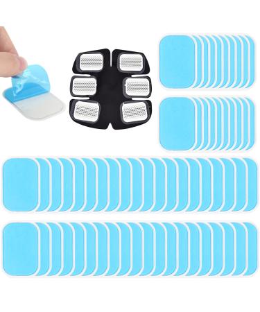 Leiptes 60 pieces ems gel pad ems muscle stimulator pads ABS trainer replacement gel pads ems muscle stimulator spare parts for EMS trainer belly trainer electrical muscle stimulation 65 x 45mm - Buy Online on GoSupps.com