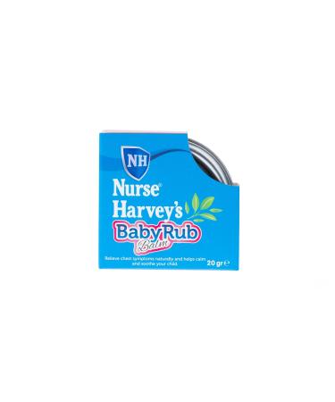 NURSE HARVEY'S BABY RUB BALM (Purely Natural Baby Chest Rub 3 Month+ Soothes Coughs & Stuffy Noses) 0.7Fl Oz - Buy Online on GoSupps.com