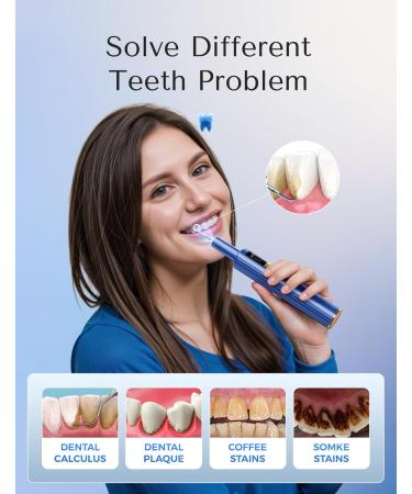 Plaque Remover for Teeth Tartar & Dental Calculus Cleaner Kits | Rechargeable Teeth Cleaning Tools for Effective Oral Hygiene - Buy Online on GoSupps.com