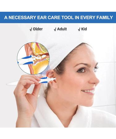 Q Grips Ear Wax Removal 2025 Q Grips Earwax Removal Tool Spiral Ear Wax Removal Tool Reusable Earwax Removal Kit Safe Soft Ear Cleaner with 16 Pcs Soft Replacemen - Buy Online on GoSupps.com
