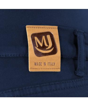 MAMAJEANS Venezia Maternity Skinny Pants - Comfortable Elasticity, Fashionable Fit - Made in Italy (XS-6 Midnight Blue) - Buy Online on GoSupps.com