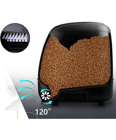 CUEI Automatic Fish Feeder 10L Large Capacity Pond Outdoor Intelligent Automatic Fish Food Feeding Dispenser Multi Gear Adjustment Control Fish Food Timer for Garden Pond Aquarium Koi Fish - Buy Online on GoSupps.com