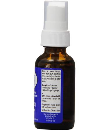 Leba III - Natural Herbal Dental Spray for Dogs & Cats | Fresh Breath & Healthy Gums | Removes Build Up - Buy Online on GoSupps.com