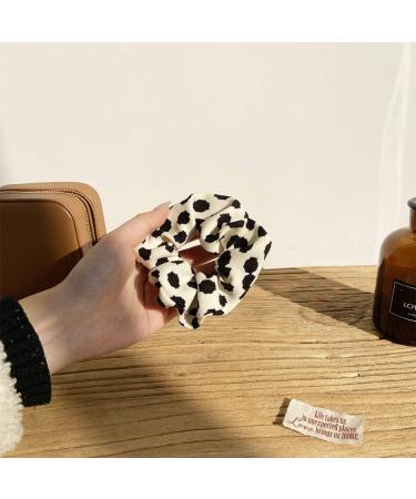 Sukokola Black Dots Hair Ties for Women | Strong Elastic White Bobbles for Ponytails | Stylish Hair Accessories & Scrunchies - Buy Online on GoSupps.com