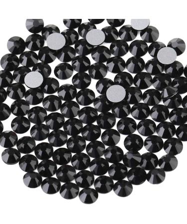 Beadsland 1440 pieces flat back rhinestones nail crystals rhinestones for nails black SS16 (3.8- 4.0mm) black SS16/1440PCs - Buy Online on GoSupps.com