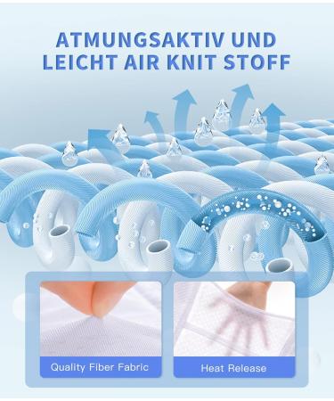 ProWaves Kneeze for Men & Women | Adjustable Knee Support with Side Stabilizers | Patella Knee Brace for Pain Relief Meniscal Tear ACL Arthritis Sports | Comfort Fit in M M White - Buy Online on GoSupps.com