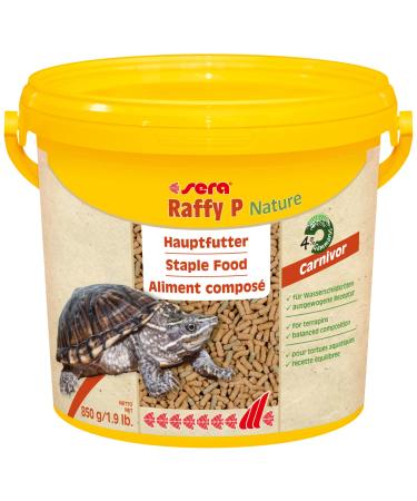 Sera Raffy P Nature 3.8 L (850 g) |Water turtles feed |Balanced food for turtles |Contains animal and herbal ingredients |Fish feed made in germany 3.8 ml (1 Pack) - Buy Online on GoSupps.com