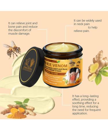 ALLILUYAA Furzero bee venom cream 50 g bee venom and turmeric cream to relieve joint and bone pain - Buy Online on GoSupps.com