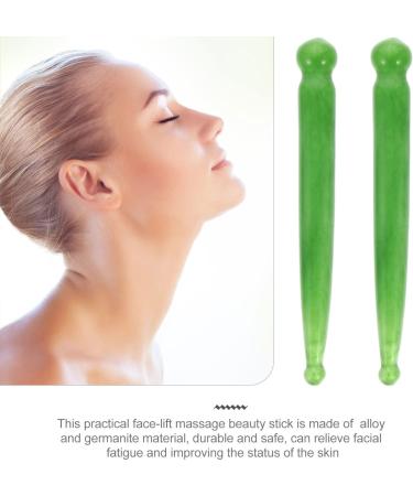 Healvian 2Pcs Manual Massage Pen & Gua Sha Tools - Facial Body Eye Neck & Back Massage Stick for Pain Relief - Buy Online on GoSupps.com